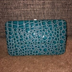 Teal Wallet/Clutch